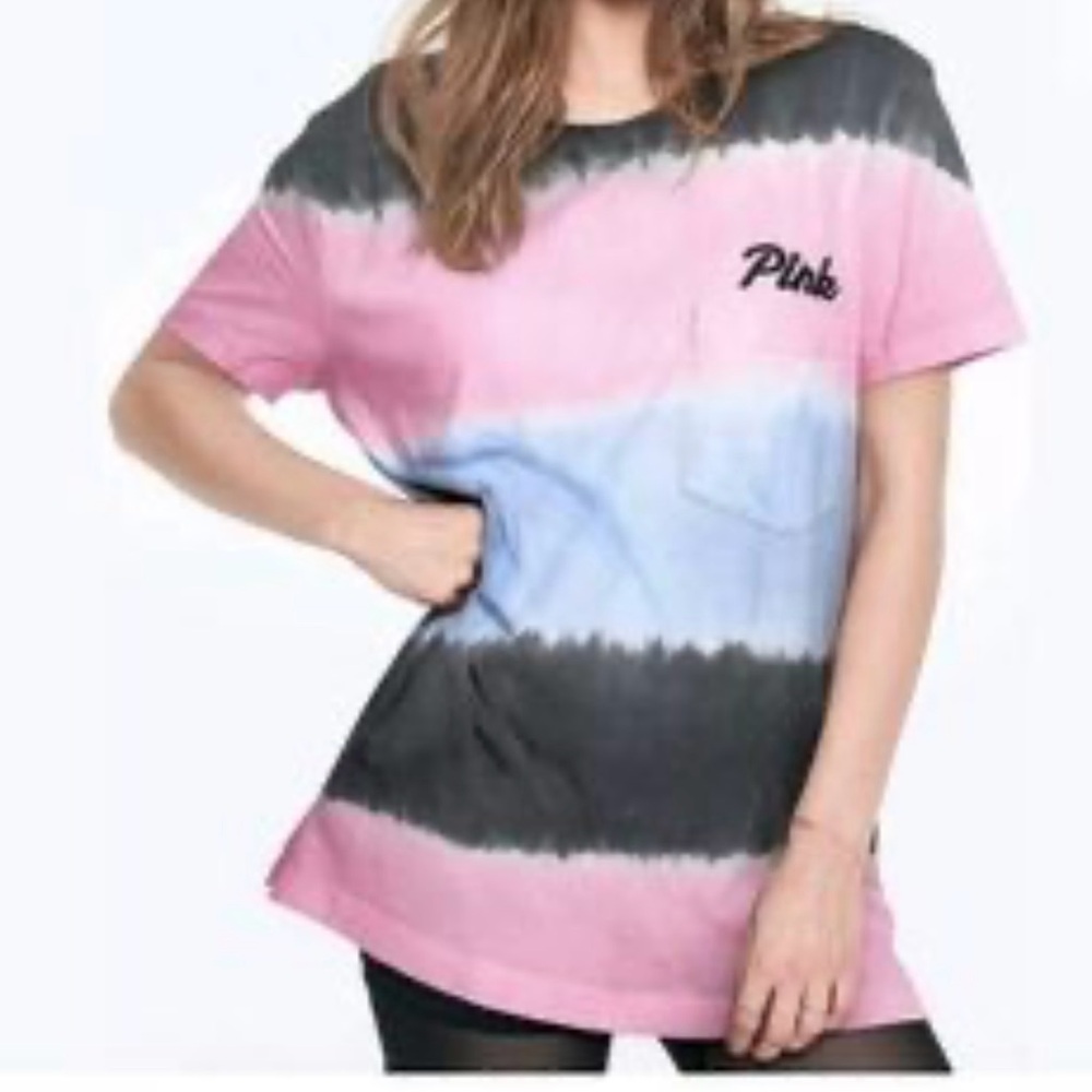 PINK Victoria's Secret Tie-Dye Women's Top